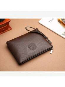 Envelope Clutch Casual Unisex Handbag PU Soft Leather Phone Bag Large Capacity Wallet - Multi-color - View 2