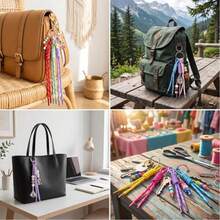 1/5/10pcs/Pack Handmade Braided Pattern Nylon Rope, Climbing Rope Knotting Thin Cord Keychain Phone Bag DIY Hanging Decoration Rope Accessories, Christmas Halloween Party Decoration Rope - Nylon Rope - View 9
