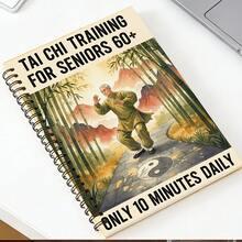 Balanced Qigong Practice, Self-Cultivation, Meditation Exercises, Fitness Goal Planner, Tai Chi Enthusiast Martial Arts Manual, Balance Training Logbook - Target Plan - View 3