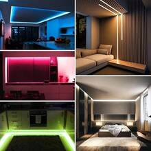 1 buah Lampu Strip LED RGB5050 5V dengan Antarmuka USB dan Pengontrol 3 Tombol, Lampu Dekoratif Latar Belakang TV Berwarna-warni, Cocok untuk Suasana Ruang Tamu dan Kamar Tidur - MultiWarna - View 6