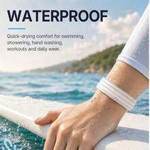 1-Pack Silicone Band For Air, Unisex Adjustable Replacement Wristband, Soft Fitness Tracker Strap, Daily Wear Watch Accessories - Black - View 8