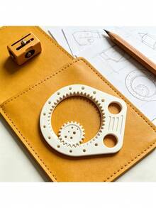 Drawing Tool, Multi-Function Gear Drawing Ruler, Just Simple Rotation To Draw Endless Variety Of Unique Patterns And Curved Designs. Creative Tool For Adult Journaling And Decorative Painting - Multicolor - View 3