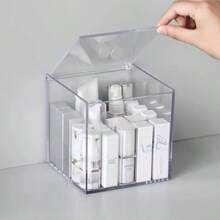 1 hộp đựng viên nén cà phê có nắp, chất liệu acrylic, phù hợp cho máy pha cà phê viên nén, viên nén cà phê, túi trà và kẹo, hộp đựng trong suốt chống bụi tái sử dụng, phù hợp cho văn phòng, nhà bếp, quán cà phê - Nhiều màu - Xem 6