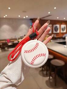 1 móc khóa treo ví hình bóng thể thao sáng tạo, bóng rổ, bóng chày, tennis, bóng đá, trang trí móc khóa ô tô, charm túi xách, quà tặng bạn bè, gia đình, Valentine, sinh nhật, phụ kiện trang trí tiệc - Nhiều màu - Xem 10