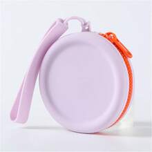 1 buah Kantong Penyimpanan Silikon, Kompatibel dengan Casing Pelindung Pengisian Daya Apple Wireless Earbuds Airtag, Tas Penyimpanan Kabel, Kotak Earphone. - MultiWarna - View 32