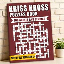1 Buah: Permainan Puzzle Grid KRISS KROSS Terbaru, 20+ Lembar, Untuk DEWASA DAN LANSIA, Cocok untuk Dimainkan Individu dan Kelompok, dan Juga Dapat Digunakan Sebagai Hadiah Natal dan Halloween - Rectangle - View 4
