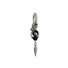 Y2K Spiky Studded Pearl Ball Earrings For Women, Stainless Steel Punk Pointed Pendant Earrings, Gothic Style Jewelry - Pearl Earrings - View 5