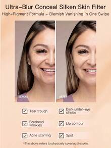 Physicians Formula Butter Glow Concealer, Suitable For Facial Spots, Dark Circles And Tear Troughs, Brightens Complexion, Medium-To-Tan - Medium-to-tan - View 4