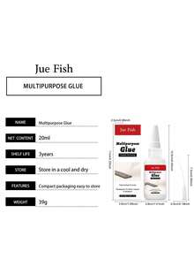 Strong Multi-Purpose Glue, Fast-Drying And Firm Adhesion For Daily Maintenance And Repair, Multi-Material Universal Adhesive, Strong Instant Bonding, Fast-Drying, Repair Shoes, Ceramics, Porcelain, Metal, Plastic, Wood, Leather, - A - View 6