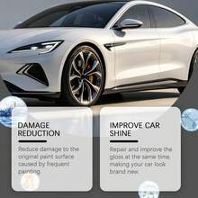 Car Touch-Up Paint Pen, Convenient Repair For Car Body Surface Scratches And Paint Loss, Quick-Drying, Suitable For Various Car Models, Fills Shallow Surface Scratches, Reduces Paint Color Difference, Resists Sun And Rain, Easy For Beginners To DIY, Home Essential, Convenient And Fast To Use, Special Holiday Gift For Family And Friends - A - View 7