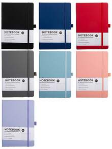 1/2pcs A5 Notebook And Pen Set, 192 Pages With Lock, Portable Writing Journal, Daily Planner, Suitable For Notes, Diary, Study, School, University, Office, Work And Travel, Back To School Supplies, Office Supplies, 2026-2027 Academic Year Diary - Multiple Styles - View 10