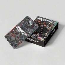 55pcs S-K New WorldTourRUN KPOP Star LOMO Photocards - A - View 2