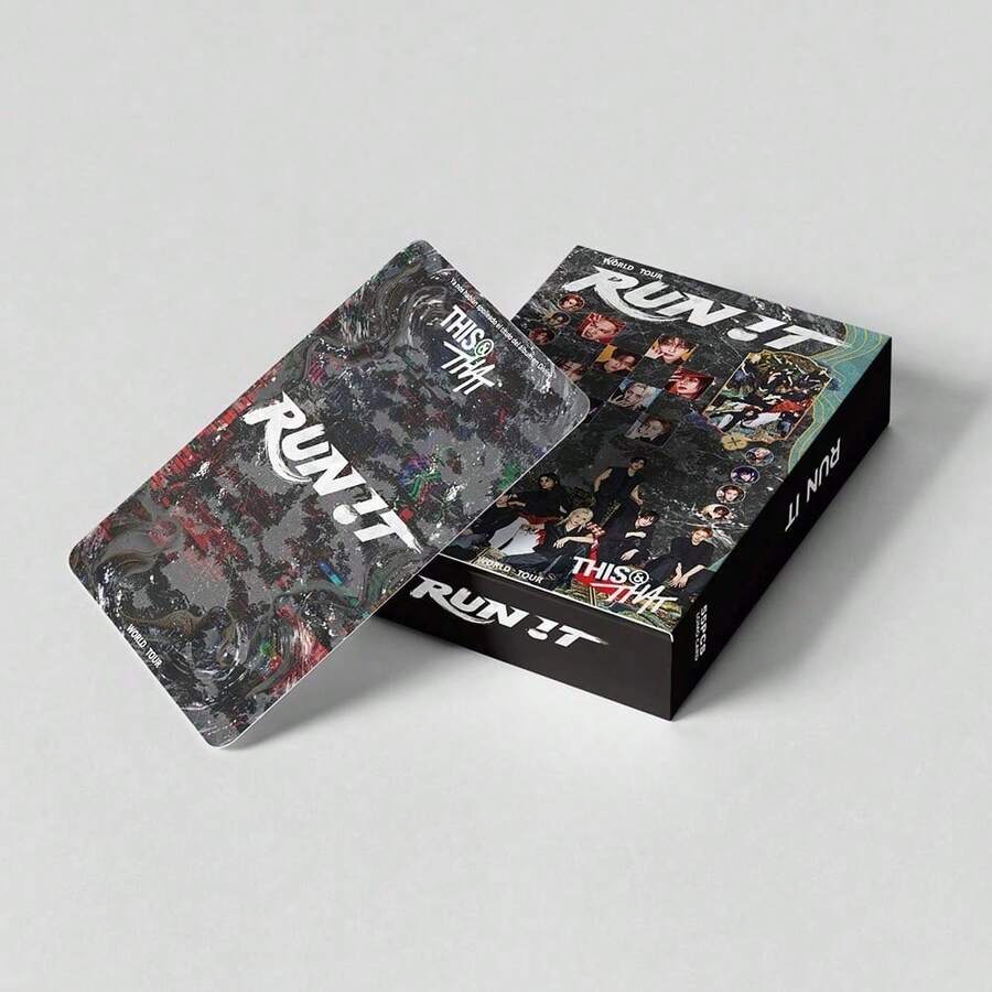55pcs S-K New WorldTourRUN KPOP Star LOMO Photocards
