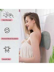 Silicone Foot Massager And Scrubbing Mat, Suitable For Bathroom Use – Can Be Used For Bathing, Back Massage, And Foot Massage. Silicone Non-Slip Mat, Bathroom Floor Mat, Home Bathroom Decor, Autumn Decor, Back To School Decor - A - View 4
