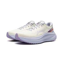 LI-NING YUEYING 6 Running Cushioning Protection Woman's Running Shoes Long Walks Low-intensity Training ARHV016 - 乳白色/淡暮藍 - 查看 2