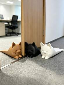 3/1 buah Penahan Pintu Kucing Cetak 3D Lucu dan Modis, Dekorasi Hadiah Kreatif Unik, Ornamen Dekorasi Rumah Multifungsi, Dekorasi Rumah Sehari-hari Modern, Cocok Sebagai Hadiah Liburan untuk Penghobi, Kerajinan Dekoratif Modis - beraneka warna - View 5