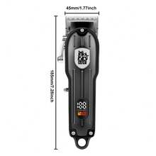 LQT Professional Electric Pet Hair Clippers, USB Rechargeable Trimmer With Digital Display, Powerful Motor Wireless Dog Grooming Set, Low Noise Thick Hair Trimming Tool, Professional Pet Grooming Kit Suitable For Cats And Dogs - View 4