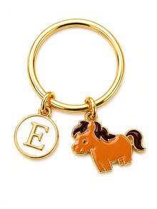 Personalized Horse Keychain, Graduation Gift, Novelty Student Keychain, Unisex Car Key Chain, Key Ring, Holiday Gift, Daily & Festival Accessory Gifts For Mother, Father, Graduation, And Teacher - Multicolored Horse - View 9