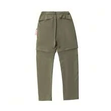 Phenix Women's Outdoor Casual Detachable Straight Leg Loose Fit Sports Pants - Grey-green - View 5