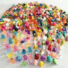 30/50/100pcs Resin Glow-In-The-Dark Small Animals, Random Colors, No Electricity Required, Suitable For Garden, Party, Mini Landscape, Pond, Dollhouse Decoration And Other Holiday Occasions, Random Styles - Multicolor - View 1
