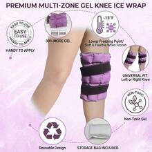 1PC Knee Pad, Self-Priming Hot And Cold Compress Knee Pad, Knee Hot And Cold Pad, Suitable For Home, Office, And Travel Use - View 9
