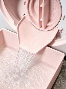 1 Set Universal Washing Machine Drip Tray With Guide Plate, Front-Loading Washing Machine Drain Outlet Anti-Overflow Collection Pan, Leak-Proof Collection Box, Suitable For Washing Machine Drainage Storage - A - View 8