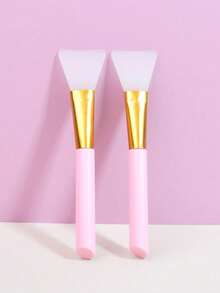 5/1pc Soft Silicone Face Mask Applicator Brush, Silicone Mask Brush, Mud Mask Brush, Makeup Brush - / - View 7