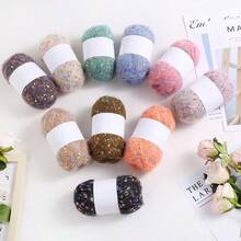 2pcs 100g Multi-Color Spotted Mohair Thick Yarn, 200m Suitable For DIY Knitting Dolls, Bags, Sweaters, Blankets Etc. 50g/Pc - LUGU - View 9