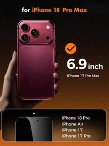 3片裝防窺隱私鋼化玻璃螢幕保護貼，非全螢幕，抗碎裂，適用於 iPhone 18 Pro MAX/18 PRO/17Pro Max/17 17Pro/17 Air/16 Pro Max/16/16 Pro/16 Plus/15 Pro Max/15/15 Pro/15 Plus/14 Pro Max/14/14 Pro/14 Plus/13 Pro Max/13/13 Pro/12/12 Pro/12 Pro Max/11/11 Pro Max 全系列 - 黑色 - 查看 2