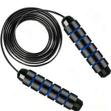 Steel Wire Jump Rope, Adjustable Length, Multi-Function, Unisex, Suitable For Student Exercise, Fitness, Fat Burning, Sports Club Training - Multicolor - View 12