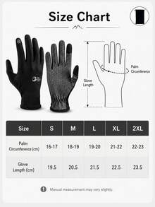 Equestrian Gloves, Suitable For All Seasons, Outdoor Sports, Touchscreen, Unisex - Multicolor - View 10