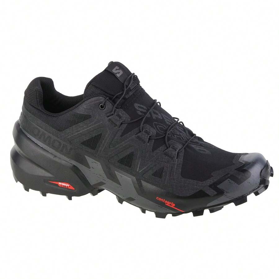 Salomon Speedcross 6 Wide - Running Shoes - Black - View 1