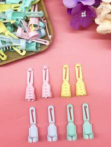 10pcs Portable Finger Yarn Divider Set, Macaron Pastel Color, Fixed Combing And Splitting Yarn To Prevent Tangling, Essential Accessories For Knitting And Crochet Sweaters, Shawls, Hats, Dolls - Splitter, 10-pack - View 4