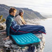 Naturehike CW400 Envelope Down Sleeping Bag, Portable Storage, Water-Resistant, Connectable, Outdoor Camping - Multicolor - View 8