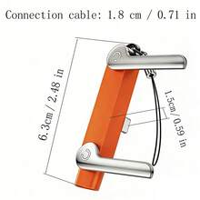 Wowssyo Adaptor Pengisian Cepat Vertikal Lipat 2-in-1, 240W Tipe-C ke Tipe-C, Pengisi Daya Cepat Lipat Portabel Ringkas, Cocok untuk Menonton Video di Ponsel atau Bermain Game - MultiWarna - View 3