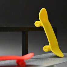 Creative 3D Printed Finger Skateboard, Dopamine Color Palette Fingertip Skateboard - Pro Skateboard - View 3