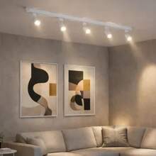 Kit 3 Spots Sobrepor Direcionável Compatível Lâmpada Par30 Lux Lumen Teto Parede Iluminação Decorativa Branco Alumínio - Branco - Visão 5