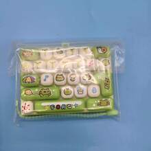 1pc New Adult Keyboard Stress Relief Fingertip Key Keychain, Animal Diary 26-In-1 Keyboard Stress Relief Button Fingertip Clicker, Fun Stress Relief, Suitable For Focus And Calm During Work Or Study, Time-Killing Keyboard Stress Relief Toy 26 Keyboard Stress Relief Fingertip Keyboard Key Keychain Toy Bag Pendant (One Size = Random Color) - Multicolor - View 9