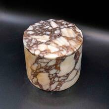 Marble Storage Jar Jewelry Organizer Makeup Tool Holder Aromatherapy Decor Bathroom Storage Canister Premium Atmosphere Decorative Item Vintage Style Ornament - View 5
