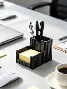 3D Printed Desktop Organizer/Sticky Note Notebook Holder/Gaming Office Accessories/Pen Holder/Sticky Note Rack, For Storing Pens/Markers/Sticky Notes, Thanksgiving Teacher Gift/Back To School/Graduation Gift - Multicolor - View 6