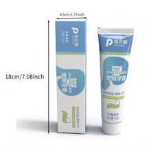 PC Petclear Dual-Action Pet Toothpaste, Universal Oral Care For Cats And Dogs. Dual-Action Formula For Cleaning And Tooth Protection, Deeply Cleans Tooth Surface Dirt, Reduces Plaque Buildup, Long-Lasting Fresh Breath, Improves Oral Odor, Suitable For Daily Pet Tooth Cleaning And Maintenance. - Baby Blue - View 10