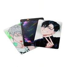 55pcs Kartu Kecil Panggung Asimetris Anime Kartun Album Periferal Kartu Koleksi LOMO, Photocard, Kartu Foto, Arirang, Aksesoris BTS21, Bangtan, Kartu Foto, Photocard - A - View 5