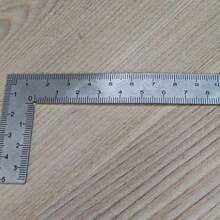 1pc Stainless Steel Mini L Square Shape Ruler Woodworking Tool Precision Measurement Tool For Building Framing Gauges - Multicolor - View 1