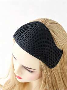 1 pieza Clip fijador antideslizante para diadema, material de agarre para hijab, transpirable y ligero, fácil de usar, accesorio para el cabello de mujeres musulmanas - Multicolor - Ver 3