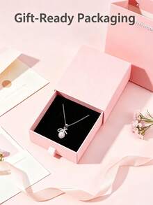 Pink Jewelry Box, Small Drawer Storage Box, Portable Earring Ring Necklace Bracelet Jewelry Display Rack, Bedroom Vanity Desktop Storage, Travel Jewelry Storage Box, Daily Cosmetics And Small Accessories Storage, Gift Packaging Box - Multicolor - View 3
