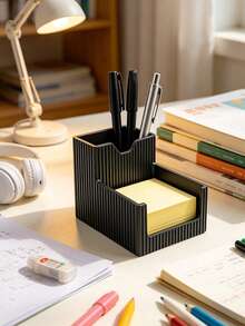 3D Printed Desktop Organizer/Sticky Note Notebook Holder/Gaming Office Accessories/Pen Holder/Sticky Note Rack, For Storing Pens/Markers/Sticky Notes, Thanksgiving Teacher Gift/Back To School/Graduation Gift - Multicolor - View 7