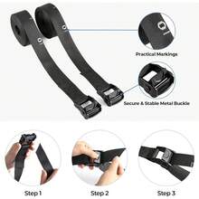 ABS gymnastics rings gymnastics rings competition standard with door anchor fastening straps 300 kg- - Verschiedenfarbig - Übersicht 4