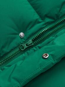 Balabala Kids Down Jacket Warm Winter Outerwear For Boys & Girls - Emerald Green - View 7