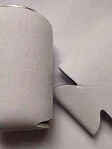 8pcs Blank Beer Can Sleeves, Foldable Reusable Foam Can Holders, Non-Slip Neoprene Can Sleeves, Suitable For Beer, Soda Cans And Other Beverage Bottles - 8pack - View 9