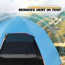 Camping Tents - Blue - View 5